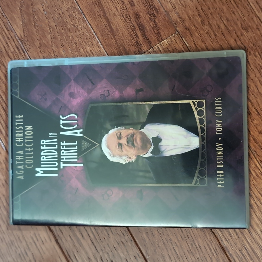 Agatha Christie Collection Murder in Three Acts DVD Peter Ustinov Tony Curtis